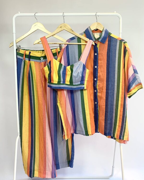 Trijunto colorido de letras KI&CO - P