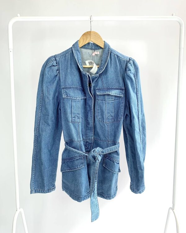 Blusa de botões jeans VANVAN - M - VENDIDO SISTEMA OTO