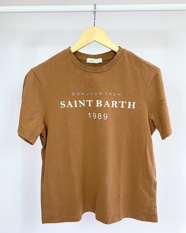 T shirt marrom ESMERAL - P