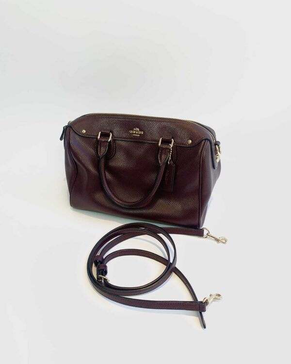 Bolsa média vinho COACH - U