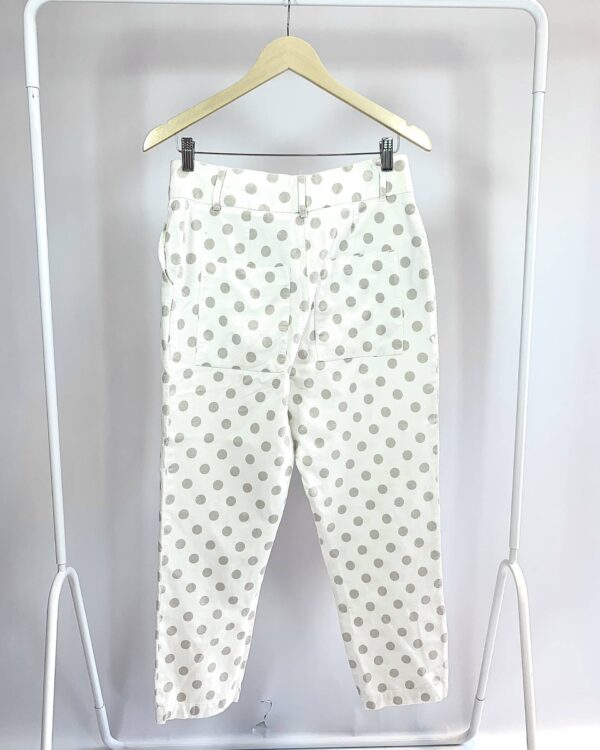 Calça branca com poa MIXED - 42 - VENDIDO SISTEMA OTO