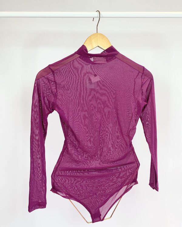 Body transparente fucsia LU SCHIMIDT - P - VENDIDO SISTEMA OTO