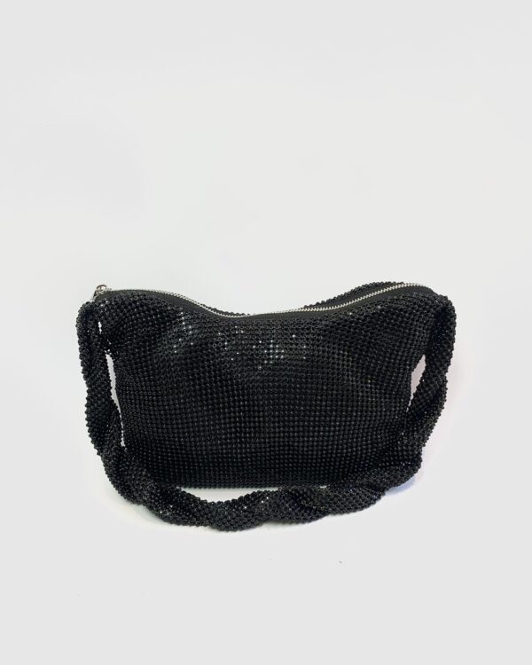 Bolsa com brilhos preta -P VENDIDO SISTEMA OTO