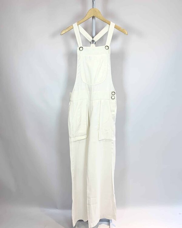 Jardineira off pantalona ATEEN - 36 - VENDIDO SISTEMA OTO