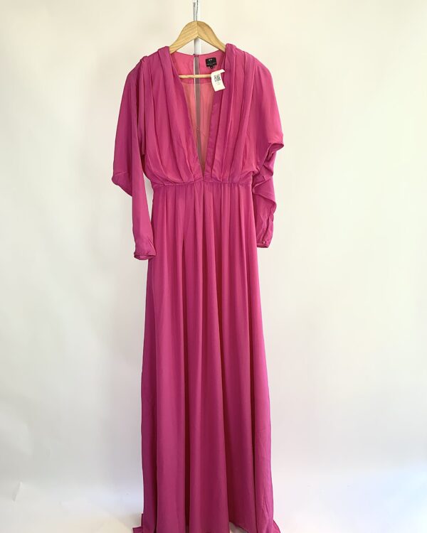 Vestido longo rosa LE LIS - 36 - VENDIDO SISTEMA OTO