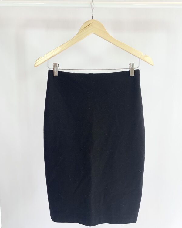 Saia lápis malha preta BOBÔ - P