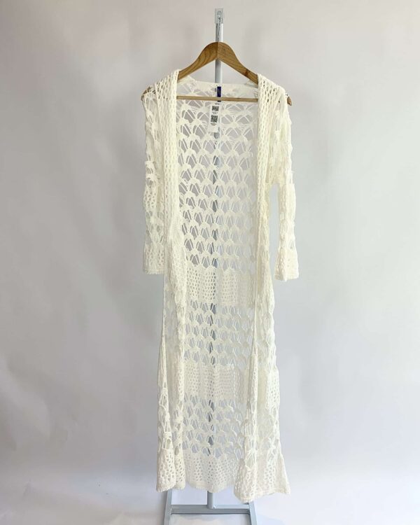 Saída de praia tricot off BLUEMAN - P - VENDIDO SISTEMA OTTO