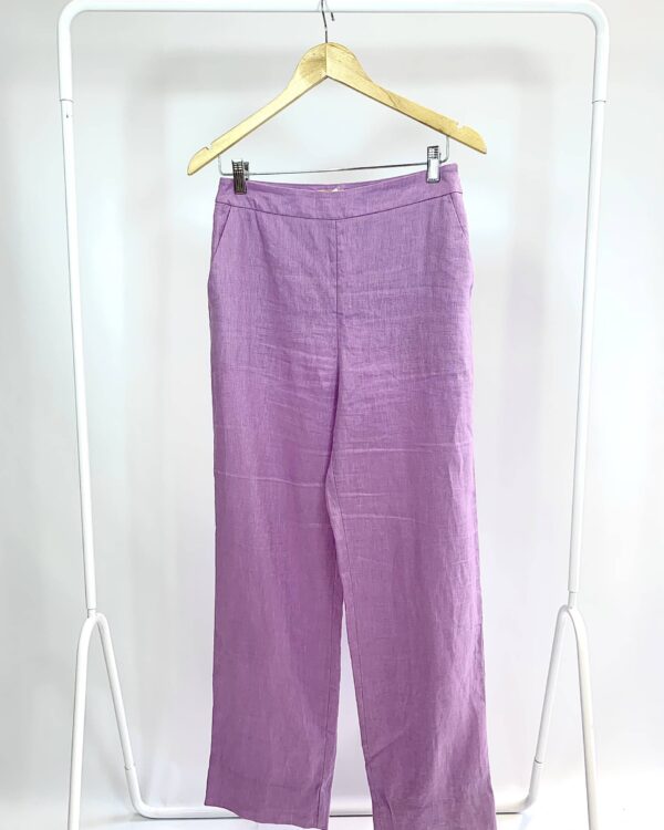 Calça lilás CAROL BASSI - 40 - VENDIDO SISTEMA OTO