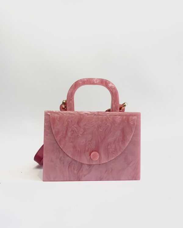 Bolsa rosa acrílico ESTILÉ