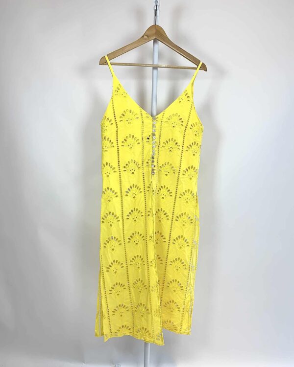 Túnica alcinha laise amarela MIXED - PP - VENDIDO SISTEMA OTO