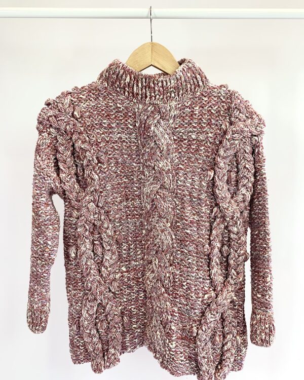 Casaco de tricot colorido NV - P - VENDIDO SISTEMA OTTO