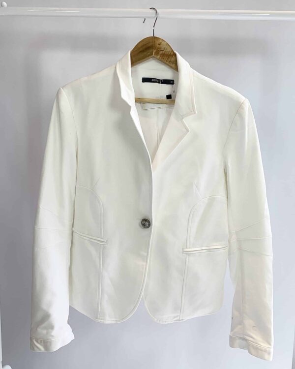 Blazer branco ANIMALE - 42- VENDIDO SISTEMA OTO