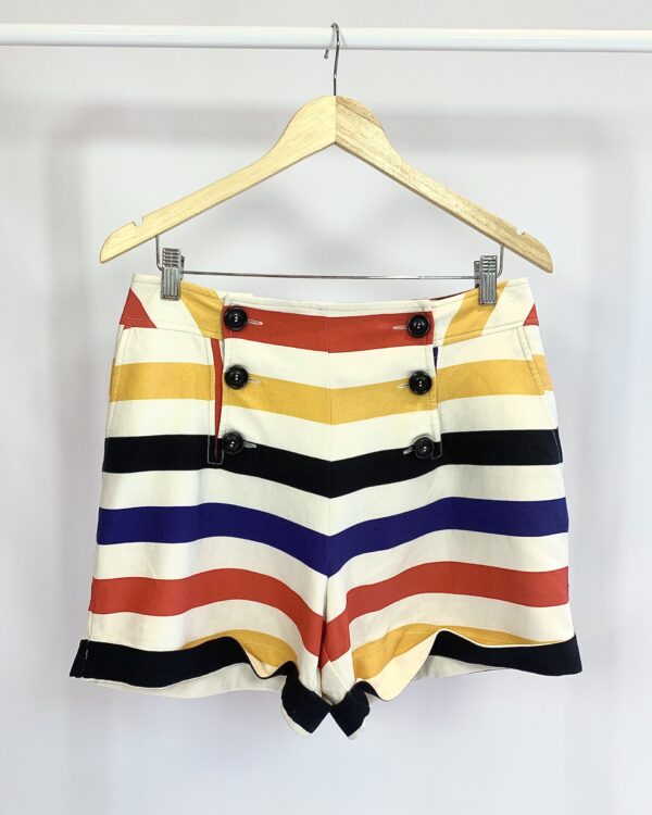 Short listras coloridas A.BRAND - G (nunca usado) - VENDIDO SIST OTO