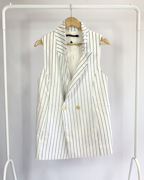 Colete alfaiataria off risca de giz ANIMALE - 38 - VENDIDO SISTEMA OTO