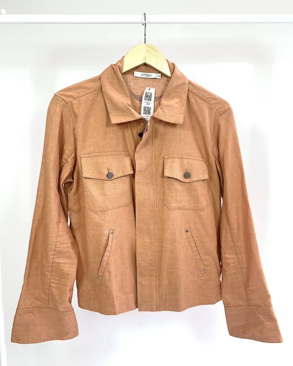 Jaqueta linho terra ATEEN - 40 - VENDIDO SISTEMA OTO
