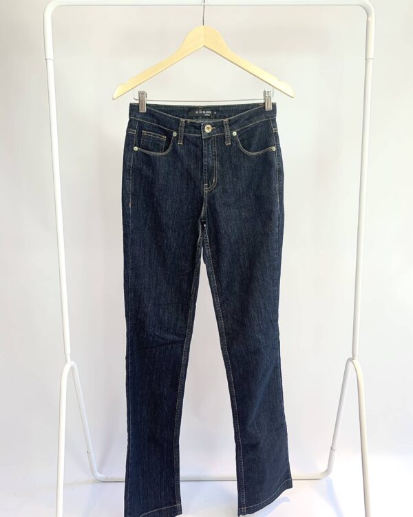 Calça jeans lavagem escura LE LIS BLANC - 38 - VENDIDO SISTEMA OTO