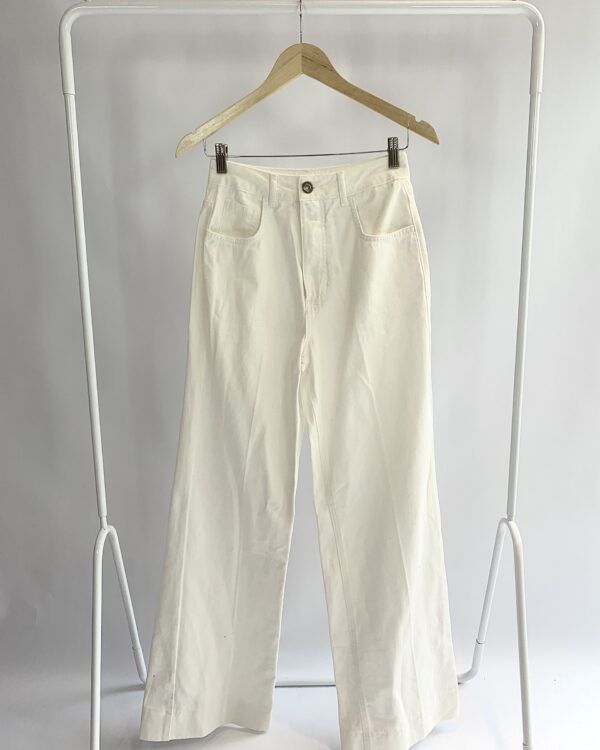 Calça sarja wide leg off NV - 36 - VENDIDO SISTEMA OTO