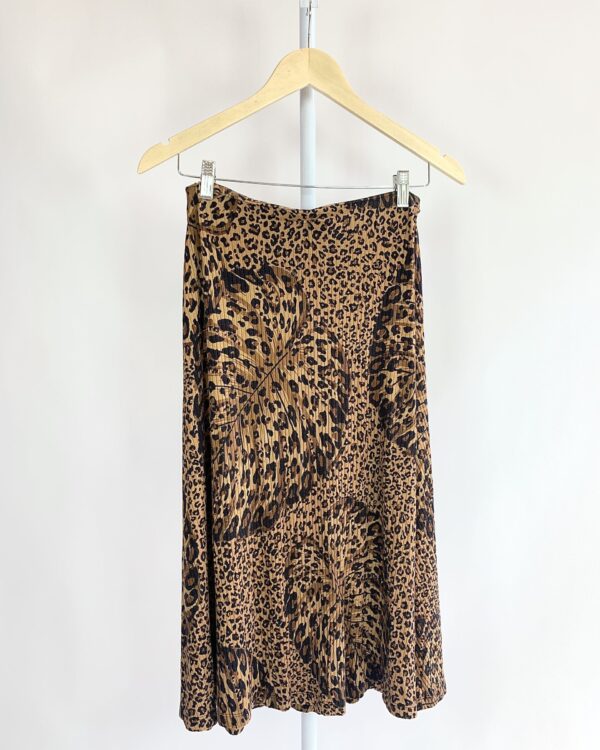 Saia midi estamp onça FARM - M - VENDIDO SISTEMA OTO