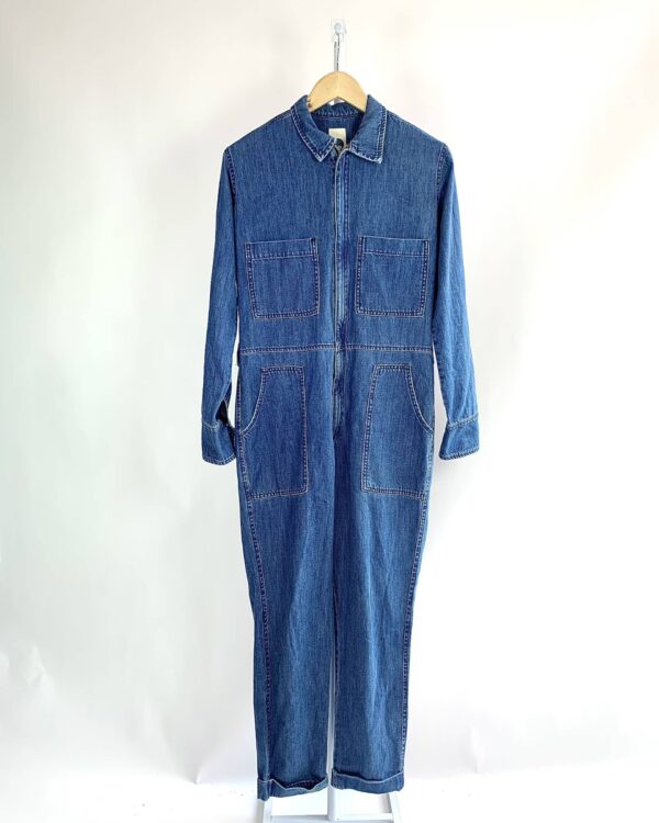 Macacão jeans EZE *nunca usado* - P - VENDIDO SISTEMA OTO