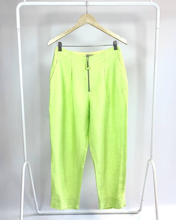 Calça verde limão ABRAND - 40 - VENDIDO SISTEMA OTO