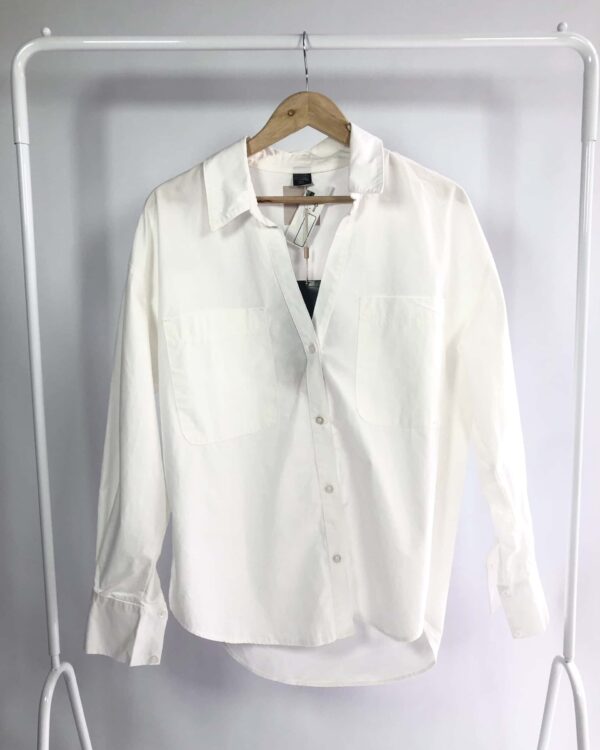 Camisa branca oversized *nunca usado* DIMY - P