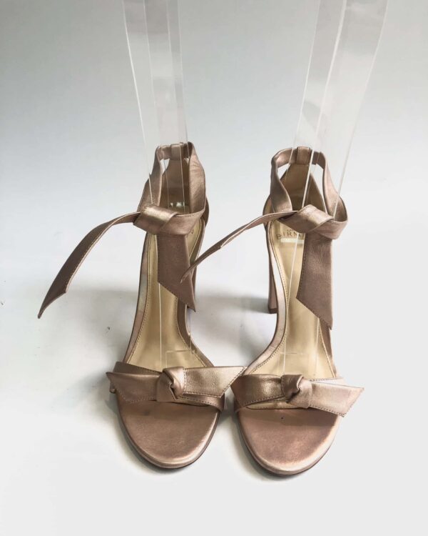 Sandalia salto alto rosa metalizado ALEXANDRE BIRMAN - 36 BR