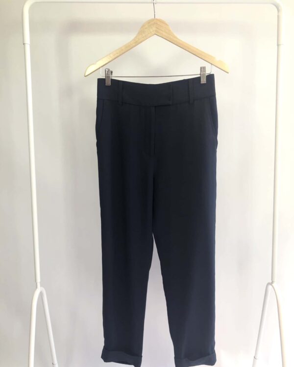 Calça azul marinho elástico na cintura MIXED - 36 - VENDIDO SISTEMA OTTO