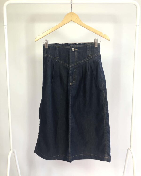 Saia jeans escuro LE LIS BLANC - 36 *nunca usada*