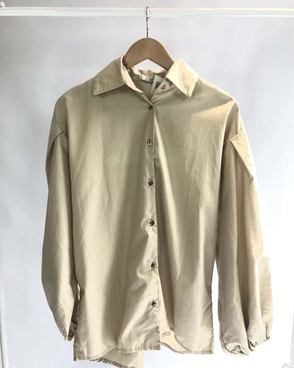 Camisa marrom *nunca usado* ELISA LAGE - 40 - VENDIDO SISTEMA OTTO