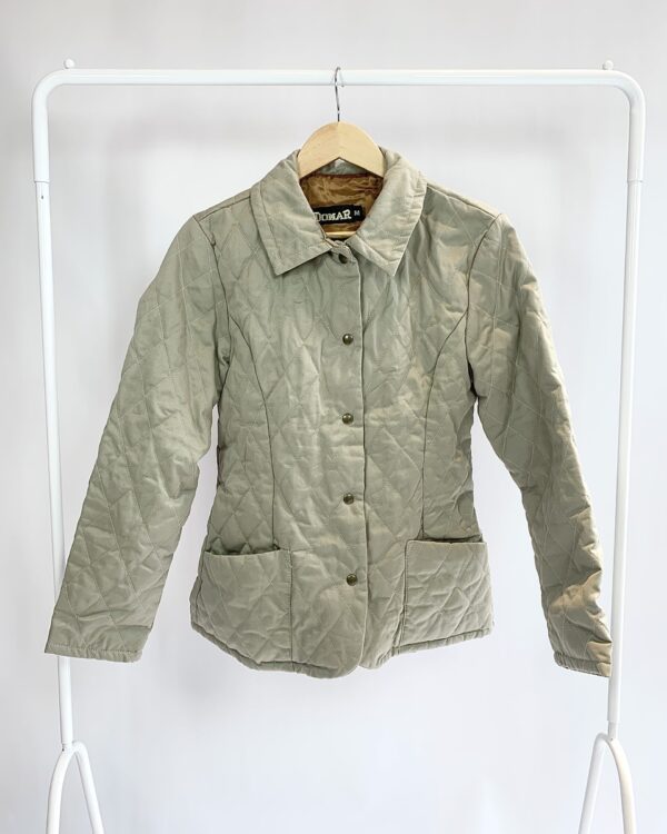 Casaco verde oliva metalassê DOMAR - M - VENDIDO SISTEMA OTO