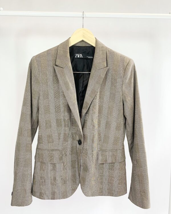 Blazer xadrez ZARA - 40 - VENDIDO SISTEMA OTO