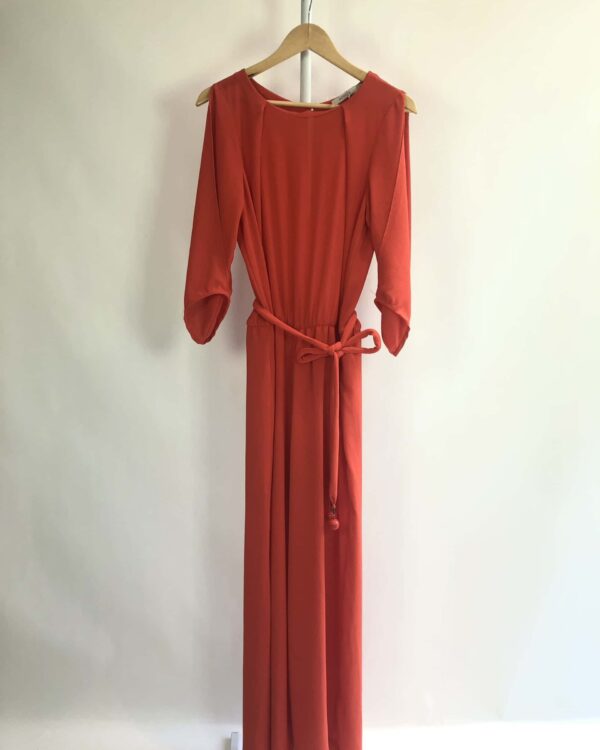 Macacão manga longa laranja ATEEN - 44 - VENDIDO SISTEMA OTO