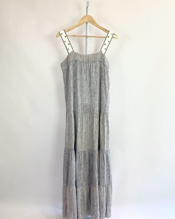 Vestido mid detalhes espelho alça DRESS TO - M