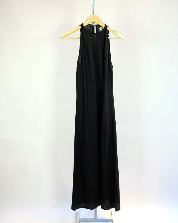 Vestido preto midi FU CHUN ZI ZHI - M - VENDIDO SIST OTO