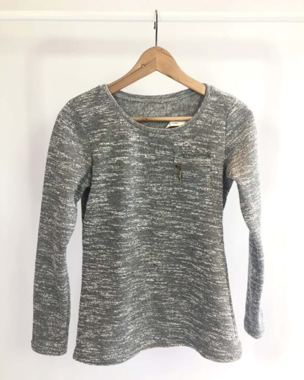 Blusa cinza - G - vendido sistema oto