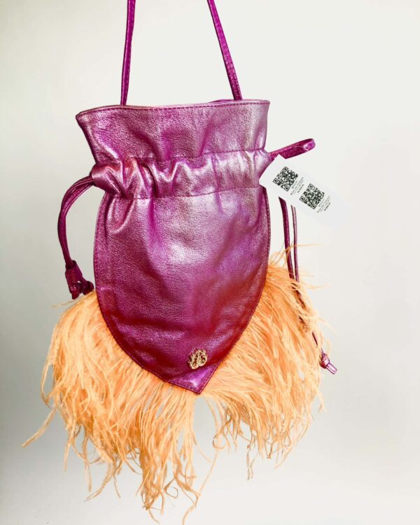 Bolsa rosa metalizada cocm plucas ISLA - VENDIDO SISTEMA OTO