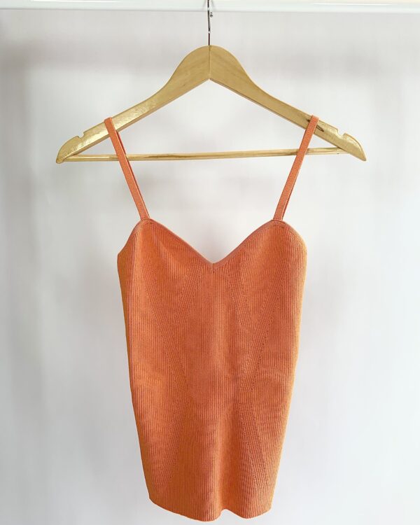 Regata tricot laranja ANMALE - M