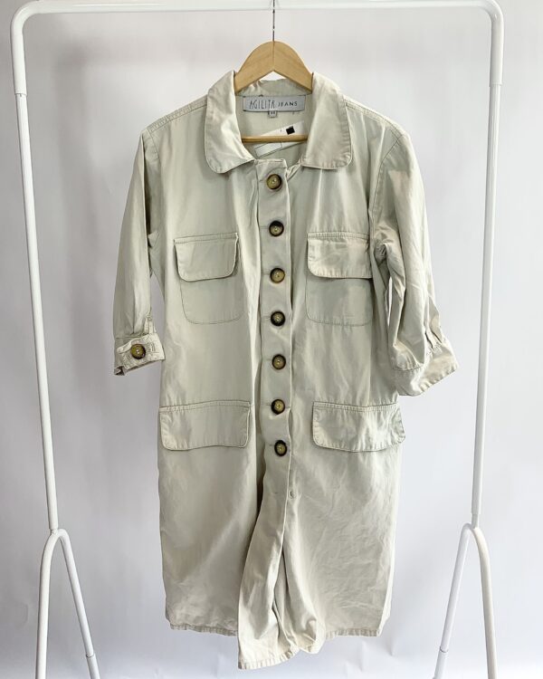 Trench coach bege AGILITA - 42 - VENDIDO SISTEMA OTO