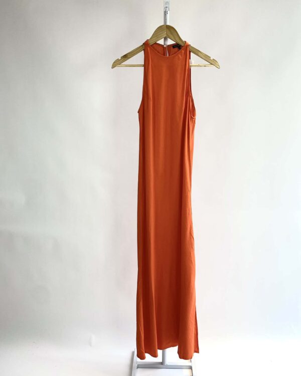 Vestido coral midi FU CHUN ZI ZHI - M - VENDIDO SIST OTO