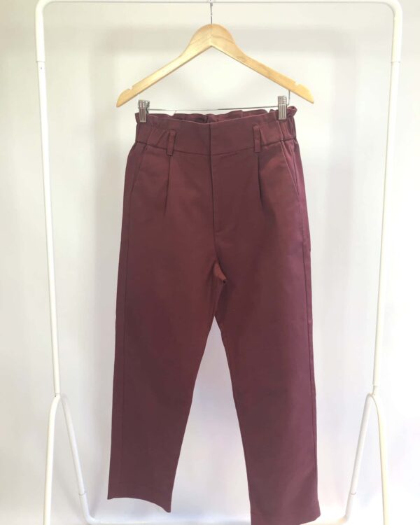 Calça vinho alfaiataria algodão EVA - 38 - VENDIDO SISTEMA OTO