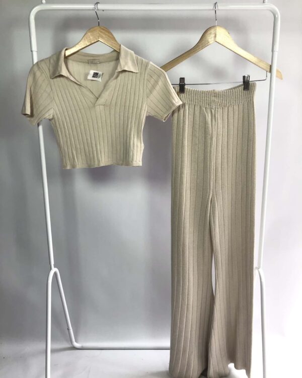 Conjunto de tricot bege DIMY - PP