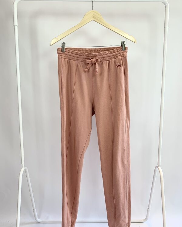 Calça moleton rosê HELENA BORDON - P - VENDIDO SIST OTO