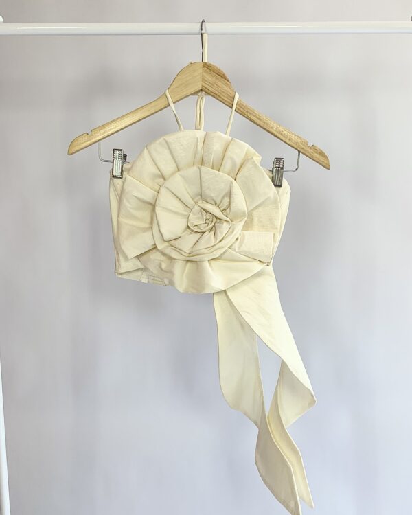 Cropped flor off white PAMELA FERRARI - 38