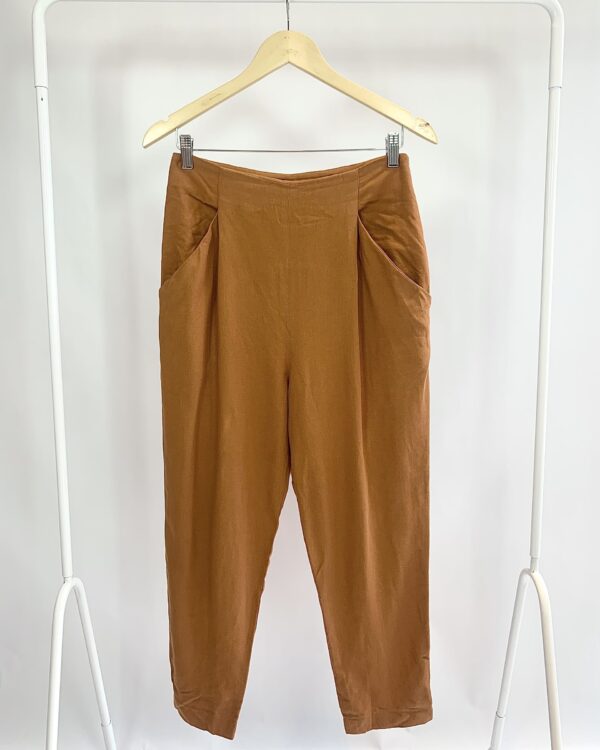 Calça viscolinho terracota LENNY NIEMEYER - 38