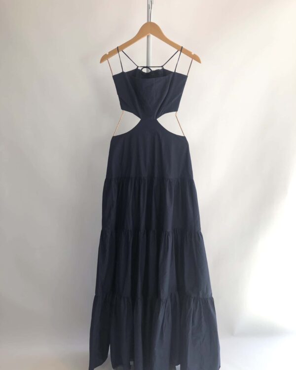 Vestido longo azul petroleo SCHUTZ -  38 *nunca usado *