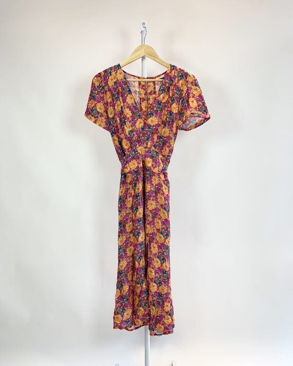 Vestido midi estampa florida VIX - P