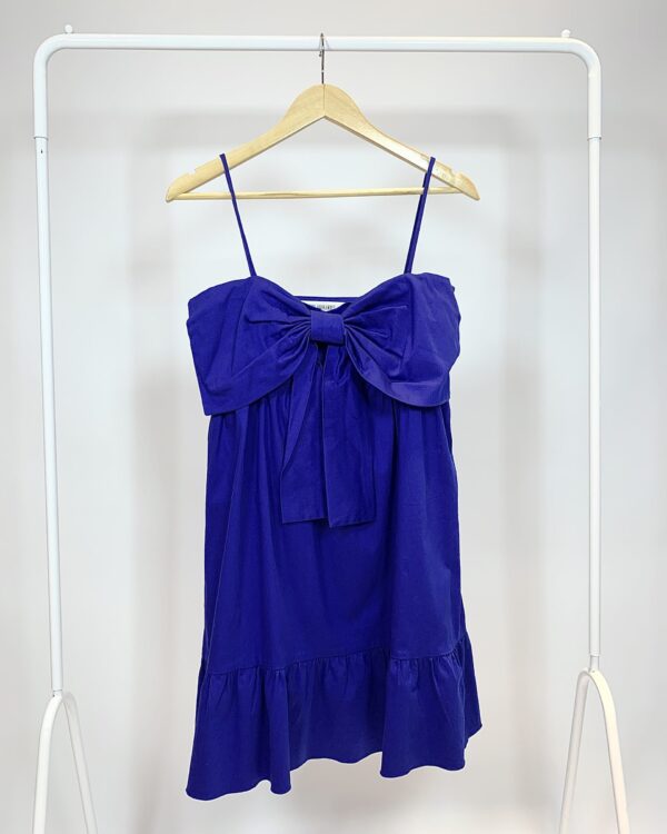 Vestido curto azul marinho ANNE FERNANDES - M