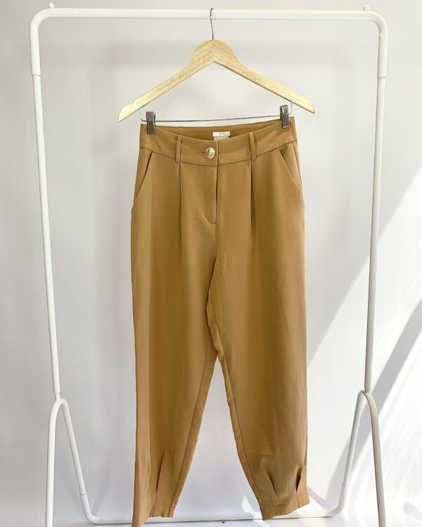 Calça alfaiataria caramelo MUSE - 38 - VENDIDO SISTEMA OTO