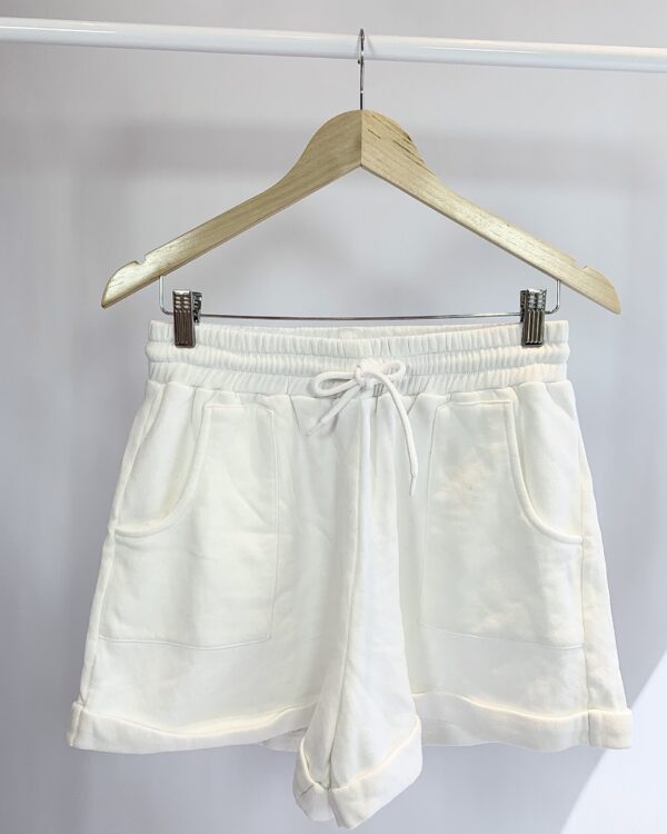 Short moletom off white CHARTH - P