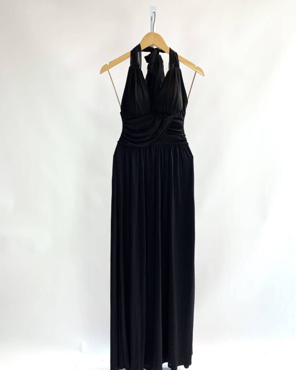 Vestido preto malha fria FOLIC - P - VENDIDO SISTEMA OTO